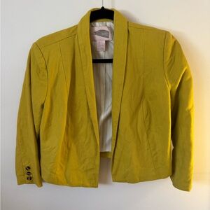 Forever 21 Mustard Blazer